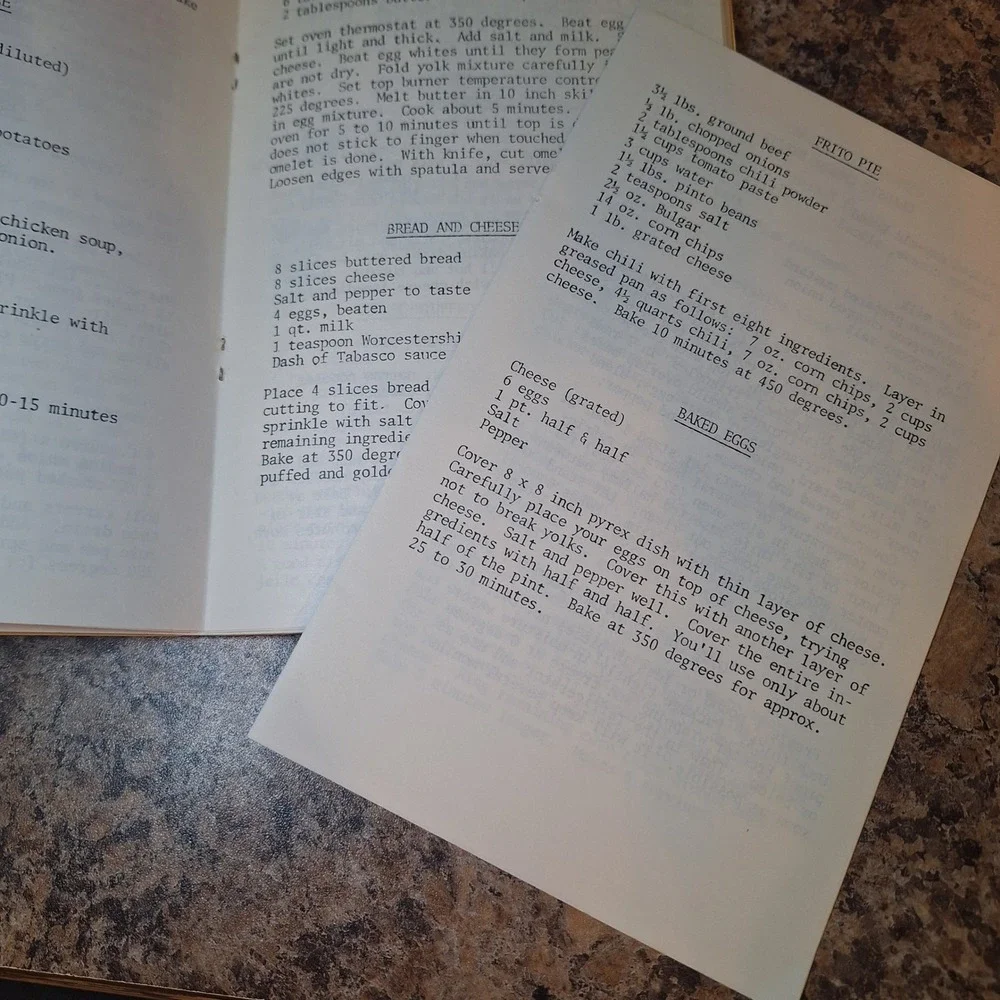 Delta County Vintage Cheese Please Cookbook Recipes‎ Vintage 1970s